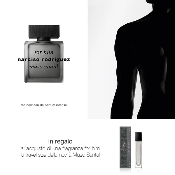 In regalo la travel size di Musc Santal